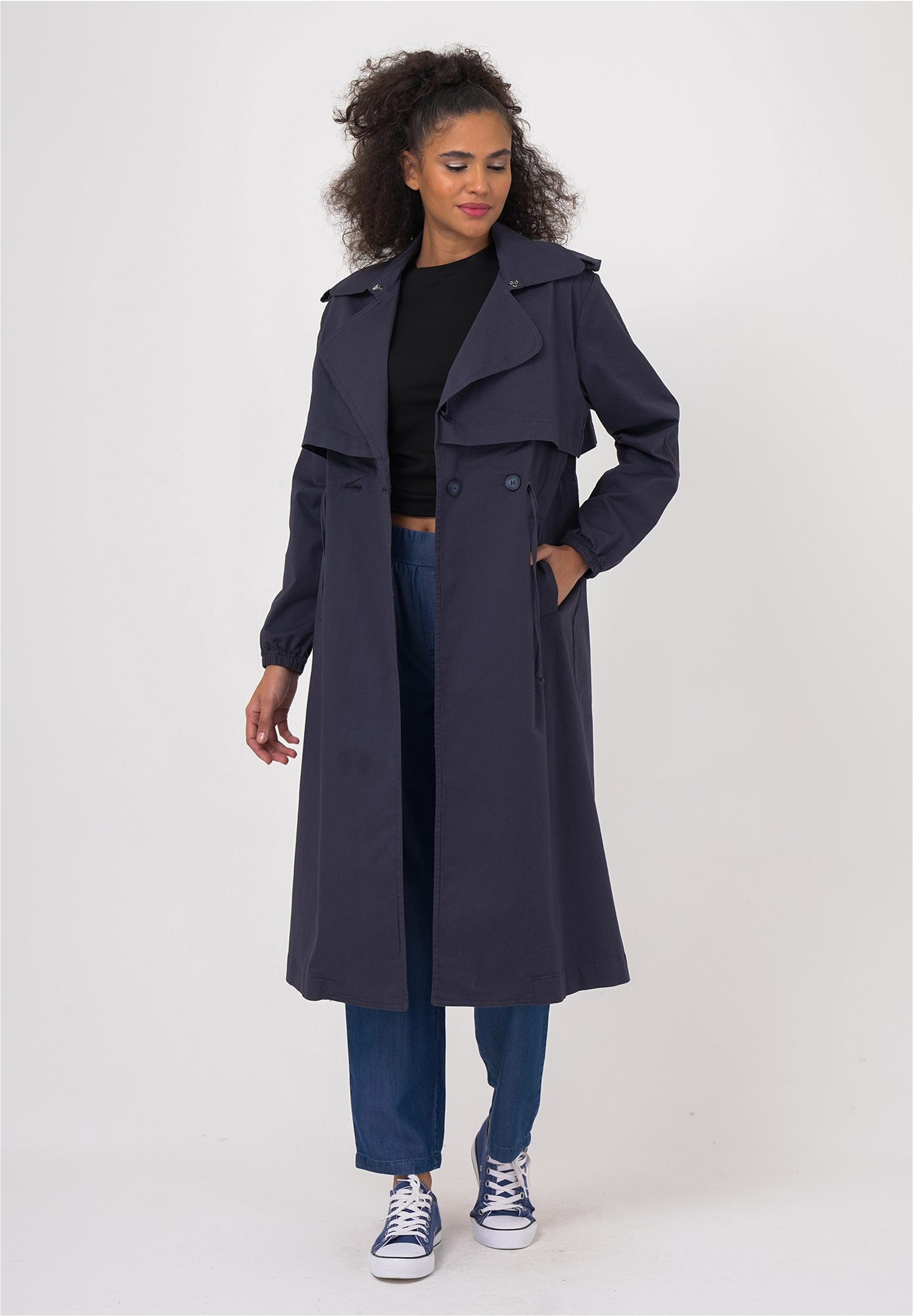freshlions Trenchcoat Daria (1-tlg) in klassischem Design