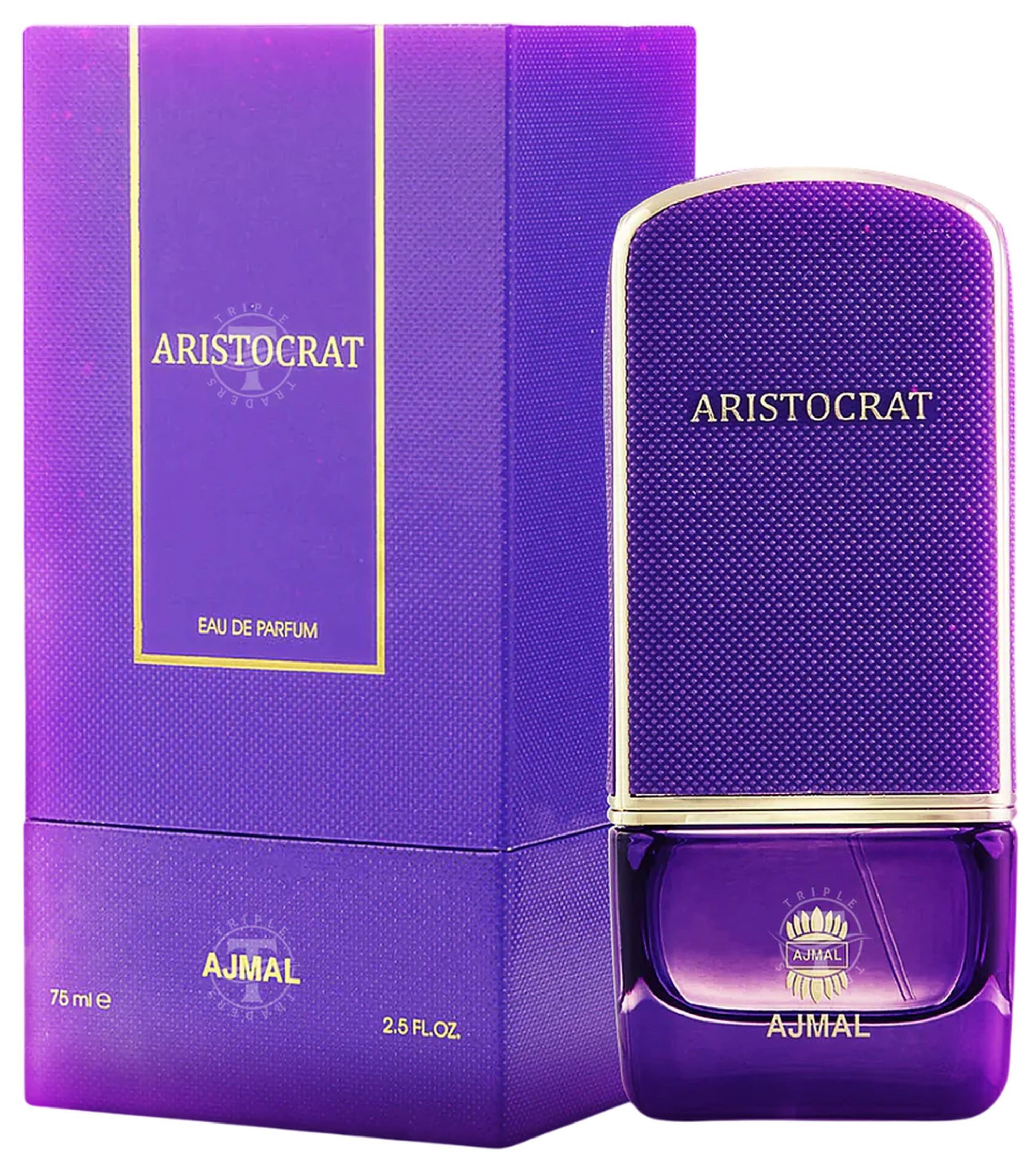 Ajmal Duft-Set Aristocrat for her Eau de Parfum (EDP) Damen Spray, Süß-blumiger Duft mit Orange, Jasmin, Safran und Moschus