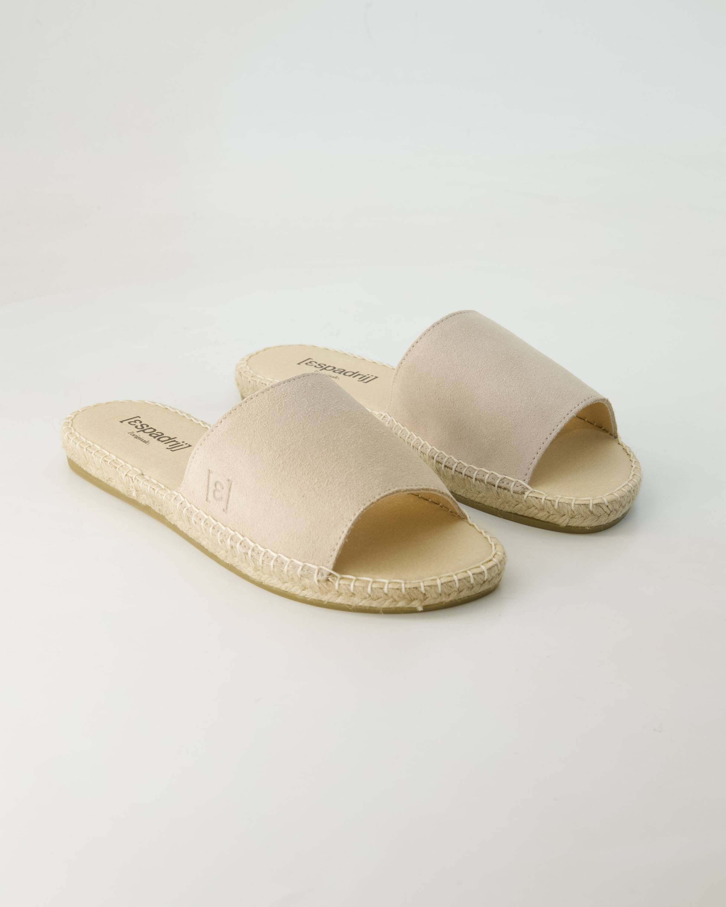 espadrij l´originale Plage Velour Pantolette Obermaterial: Leder