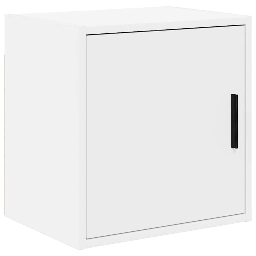 Aktenschrank 40 x 30 x 41 cm Garagen-Wandschrank Weiß Spanplatte