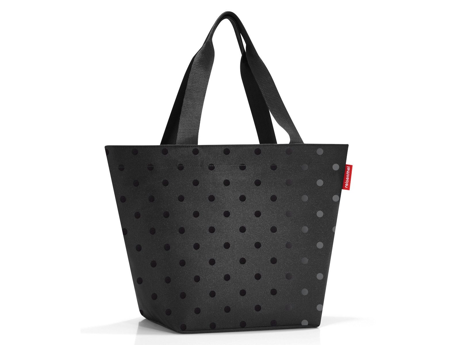 REISENTHEL® Einkaufsshopper shopper M glossy dots black günstig online kaufen