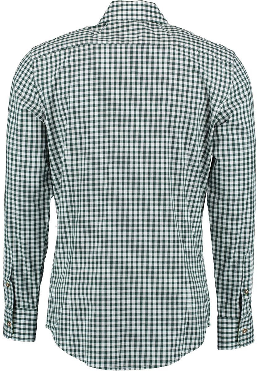 OS Trachten Trachtenhemd Pasevu Langarmhemd mit Hirsch-Stickerei auf der Br günstig online kaufen