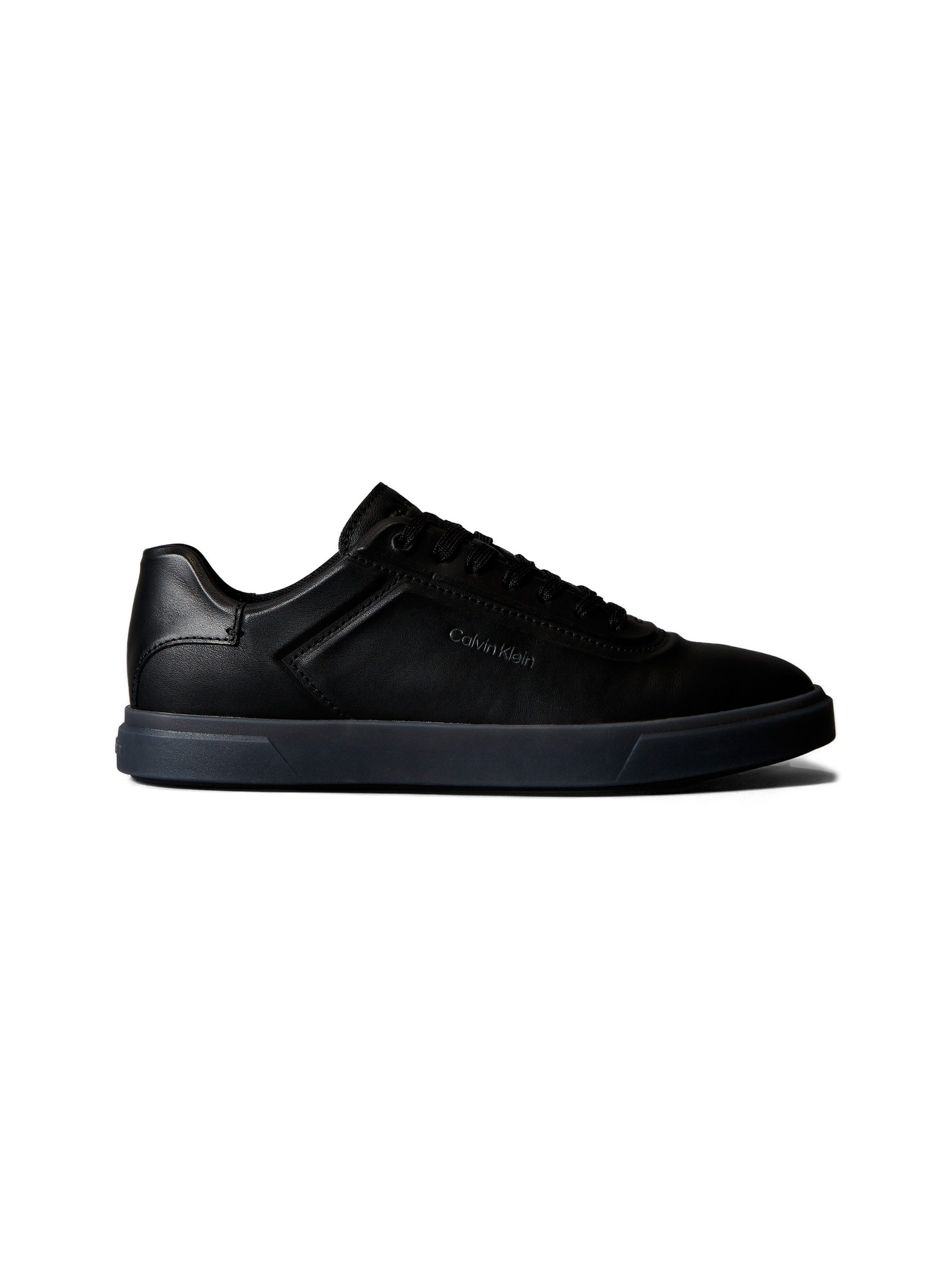 Calvin Klein LOW PRO CUPS LACEUP OXF HF LTH Sneaker Schnürschuh, Halbschuh, Freizeitschuh in monochromer Optik – Bild 5 von 5