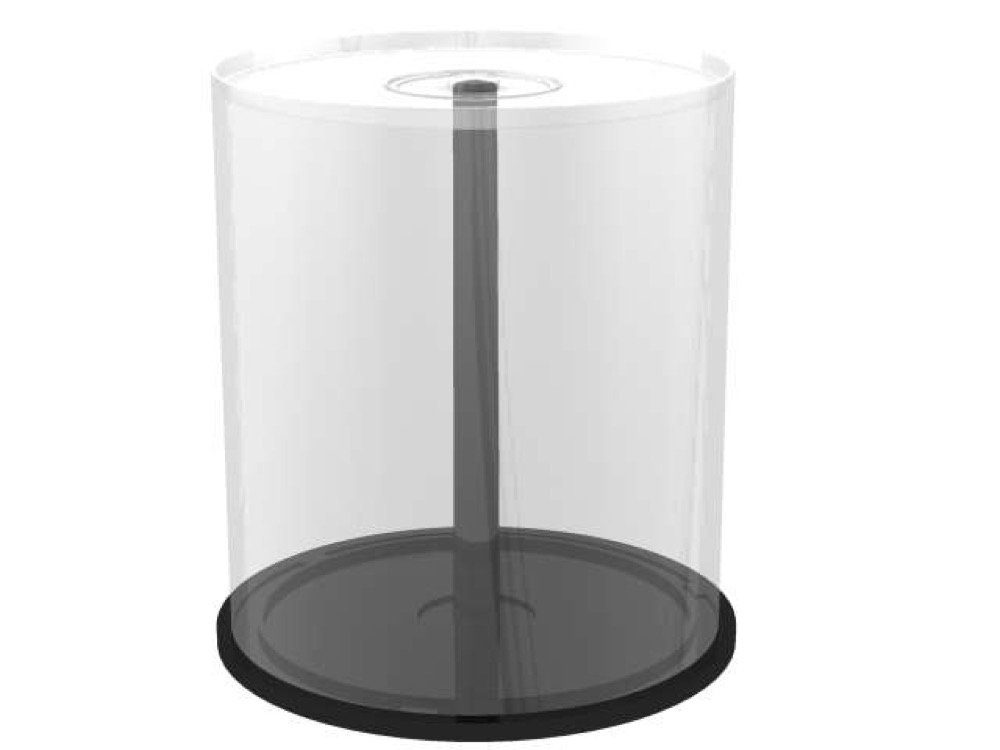 Mediarange CD-Hülle 1 leere 100er Spindel für bis zu 100 BD / CD / DVD