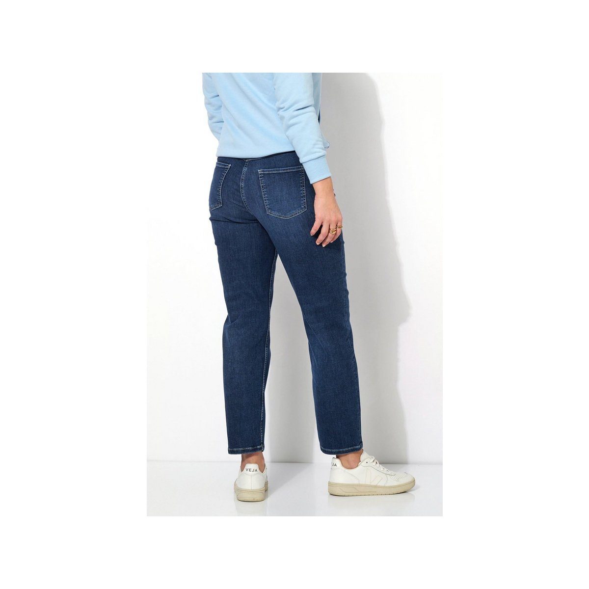 TONI 5-Pocket-Jeans blau (1-tlg) mid used blue