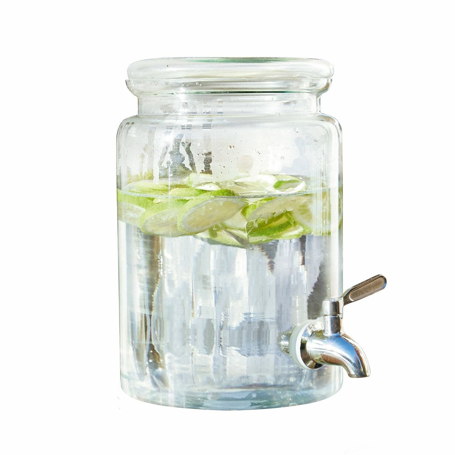 Wasserkaraffe Getränkespender Gabela klar