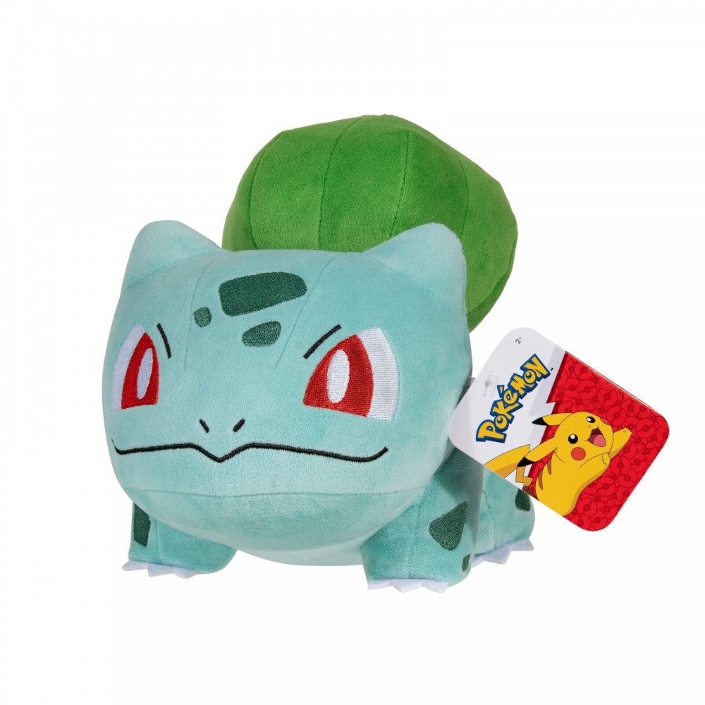 Jazwares Plüschfigur Bisasam Plüschfigur 30cm für Pokémon-Fans von Jazwares. (Bisasam)