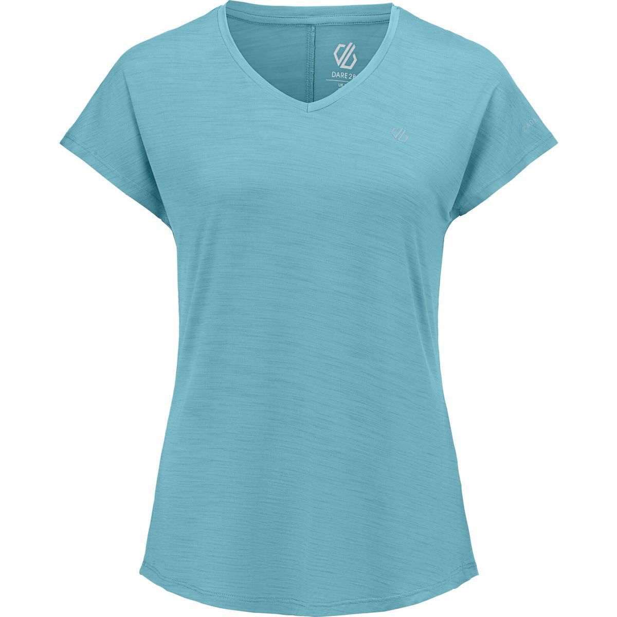Dare2b Kurzarmshirt Vigilant Tee Damen-T-Shirt für Fitness & Laufen, schnelltrocknend, flexible
