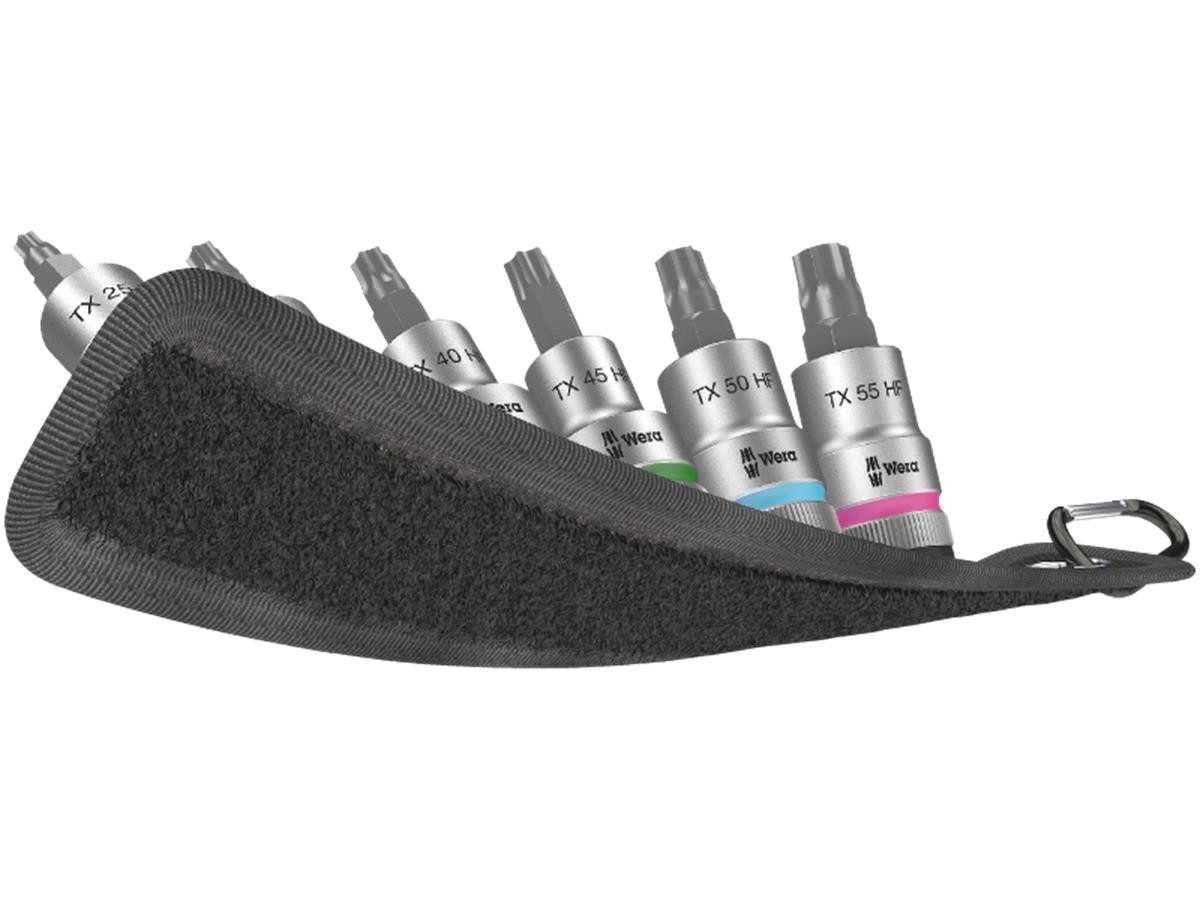Wera Steckschlüssel Belt C 3 TORX® HF 6-tlg. (Set), 1/2"-Antrieb mit Haltefunktion