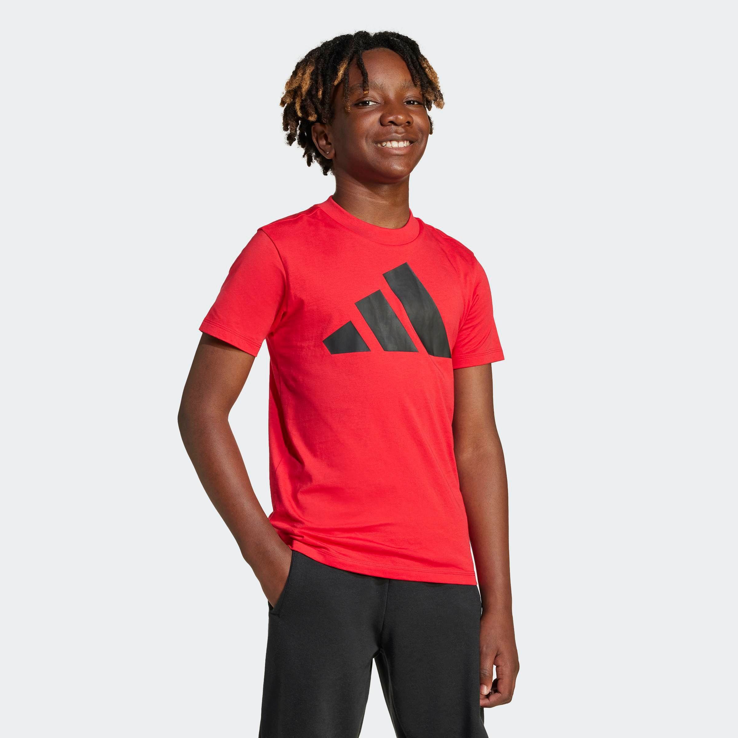 adidas Sportswear T-Shirt ESSENTIALS KIDS für Kinder und Teens, mit Rundhalsausschnitt, aus 100 % Baumwolle