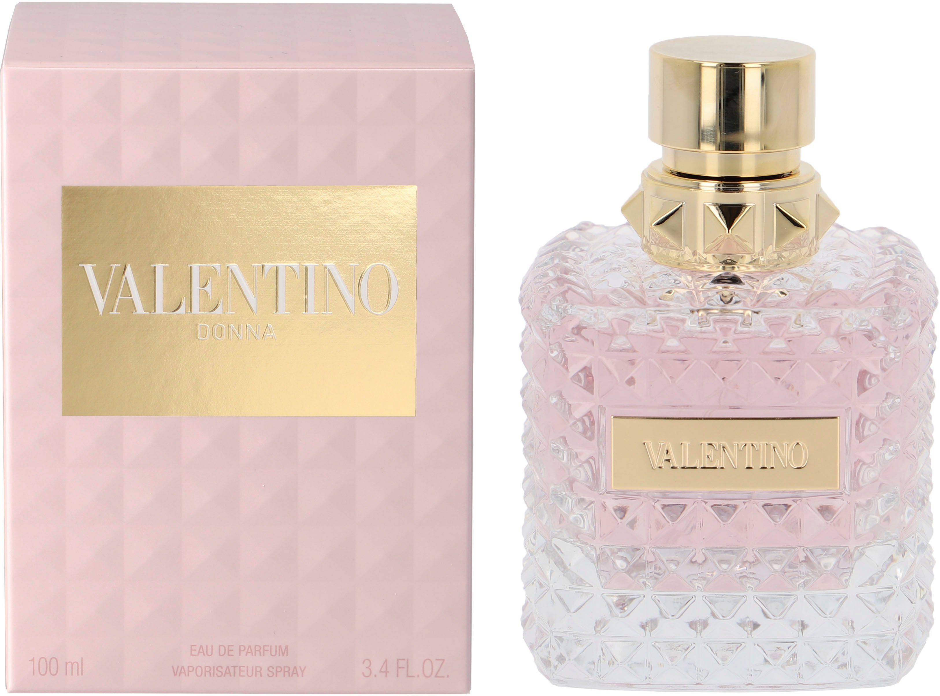 Valentino Eau de Parfum DONNA, mit edlen Nuancen