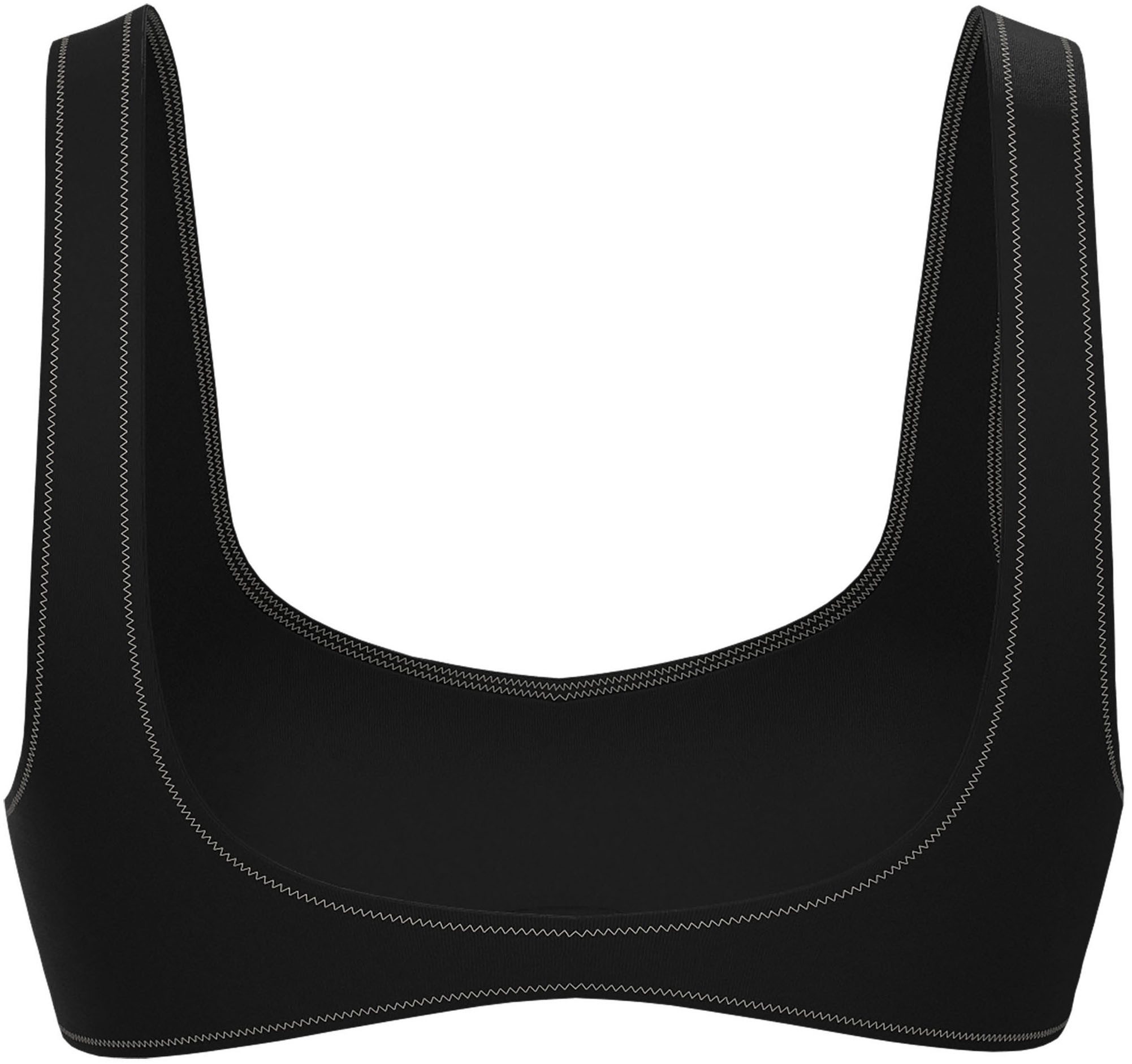 Calvin Klein Swimwear Bustier-Bikini-Top, Körpernahe Passform