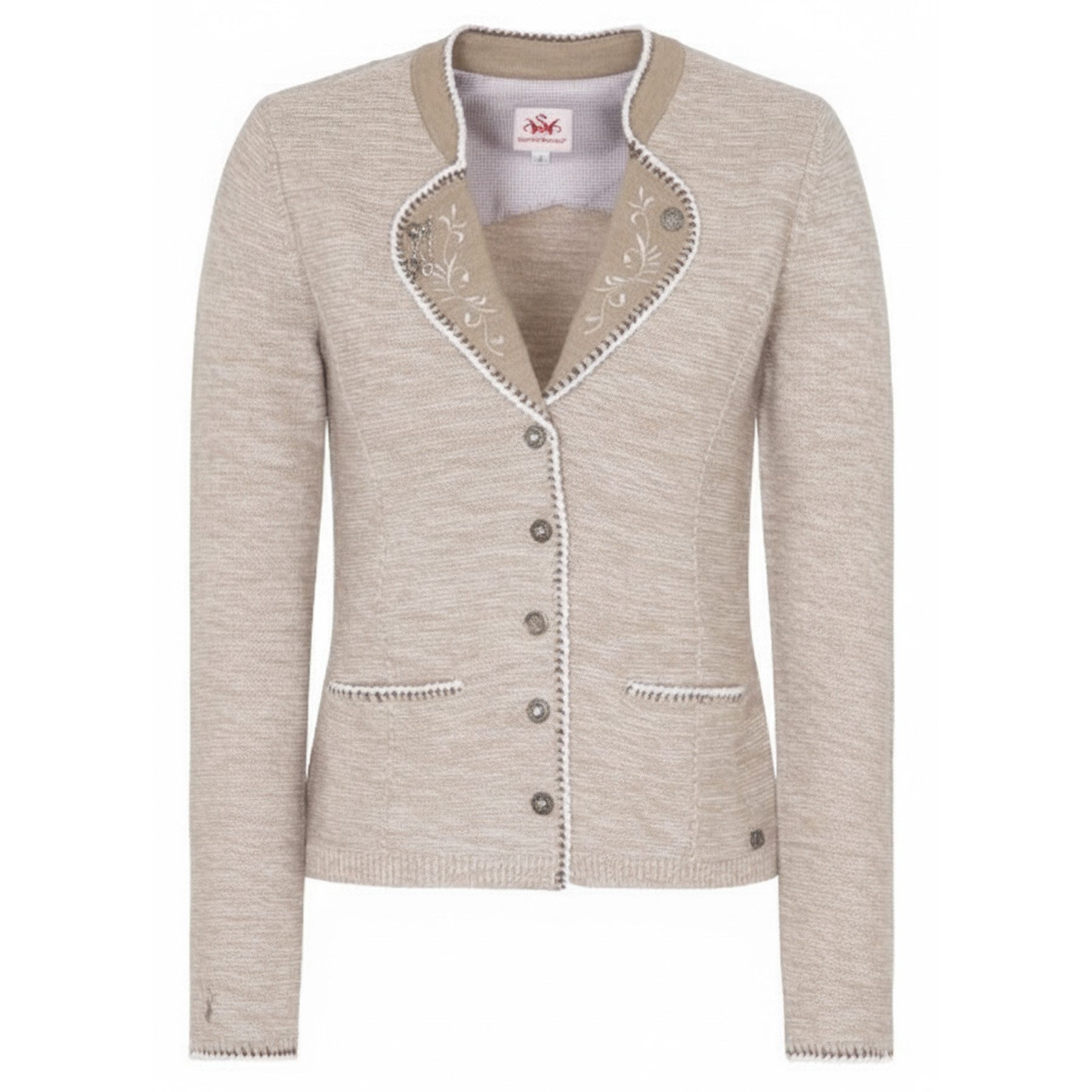 Spieth & Wensky Trachtenstrickjacke Plan-Strickjacke Plan Damen Strickjacke Janker Trachten jacke