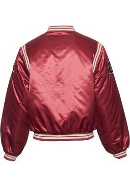 Fubu Bomberjacke Fubu Herren FM233-001-2 FUBU College Satin Varsity Jacket (1-St)