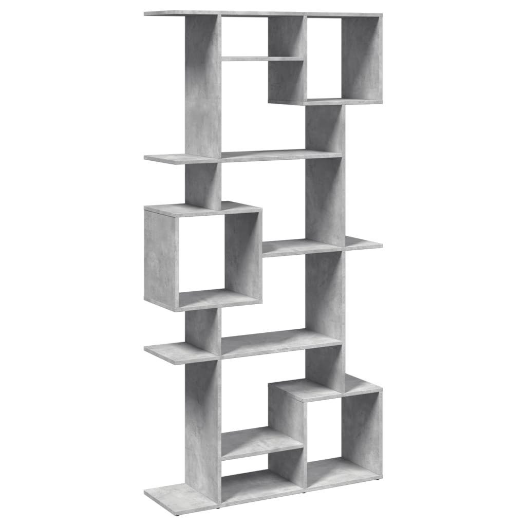 vidaXL Bücherregal Bücherregal Betongrau 92x29x188 cm günstig online kaufen