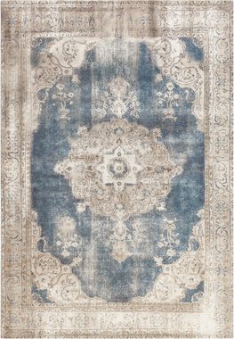 Teppich Rayan, Leonique, rechteckig, Höhe: 9 mm, Orient-Design, Vintage, Kurzflor, Teppich mit Bordüre