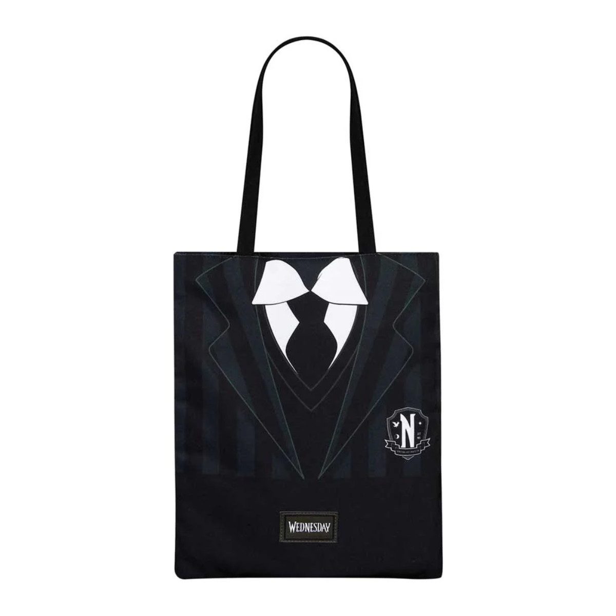 Shopper - Uniform Shopping Bag schwarz mit großem Hauptfach und Innenfach