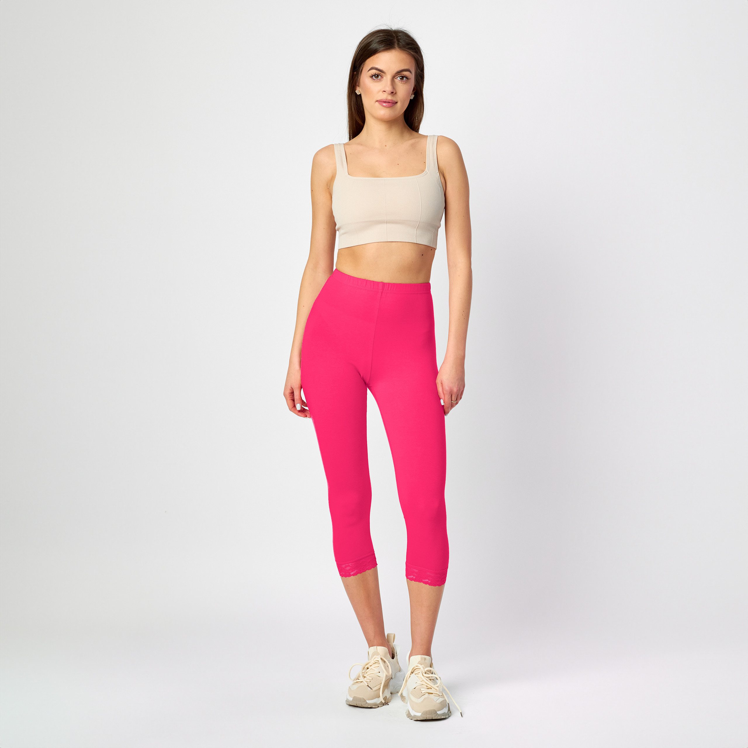 Merry Style Leggings Damen 3/4 Capri günstig online kaufen