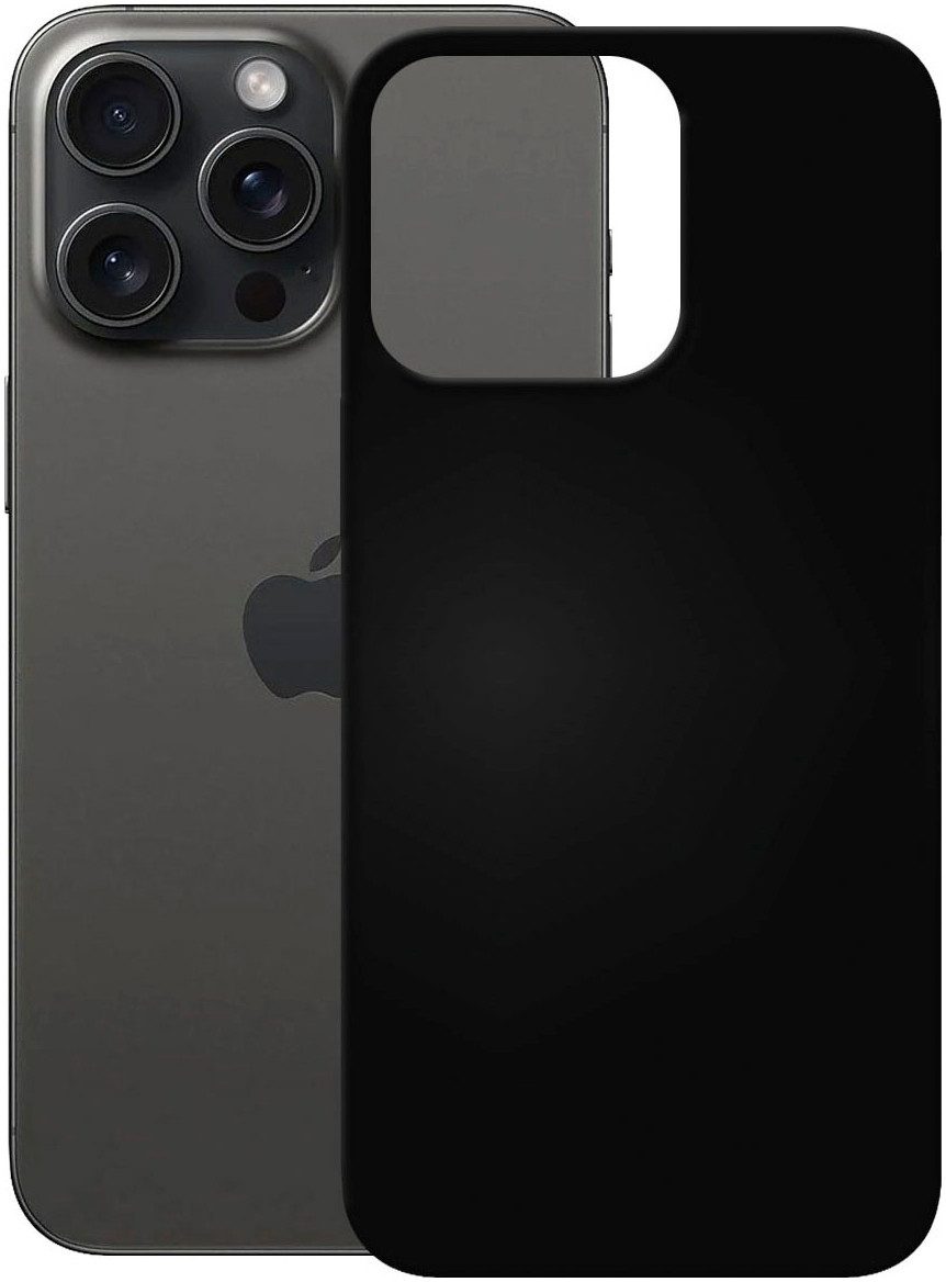 PEDEA Smartphone-Hülle Soft TPU Case für iPhone 15 Pro Max, Backcover, Schutzhülle, Schutz, Sturzschutz, stoßfest
