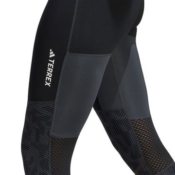 adidas Performance Lauftights Agravic Tights Trailrunning-Tight mit recycelten Materialien