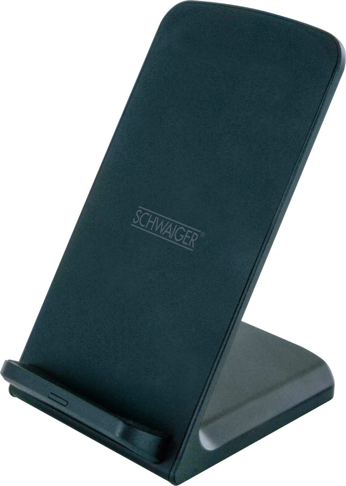 Schwaiger QLS10S 513 Wireless Charger (Ladestation, für ein komfortables kabelloses Laden, Multischutzsystem, Fremdkörpererkennung)