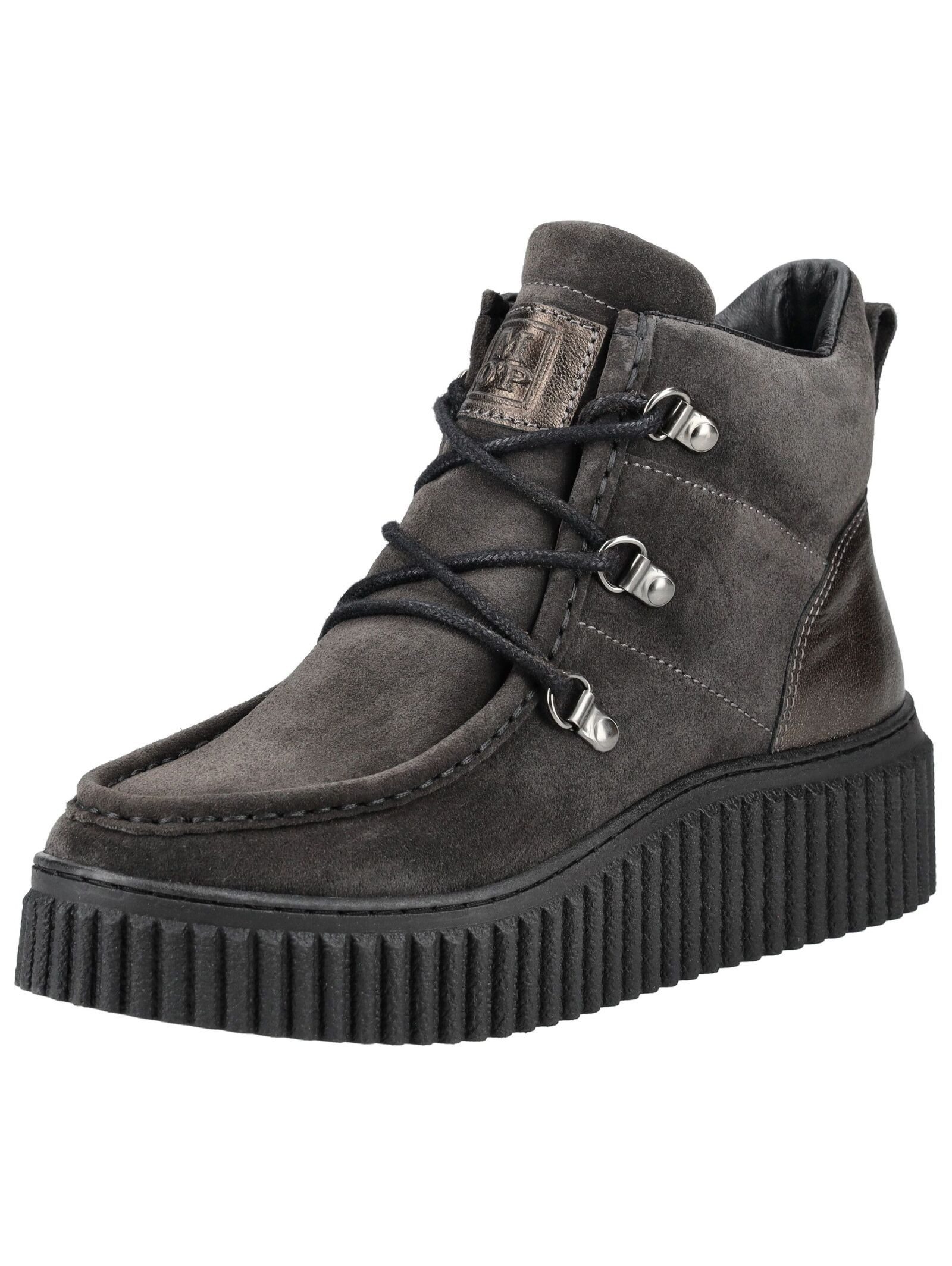 Marc O'Polo Stiefelette Veloursleder Schnürstiefelette günstig online kaufen