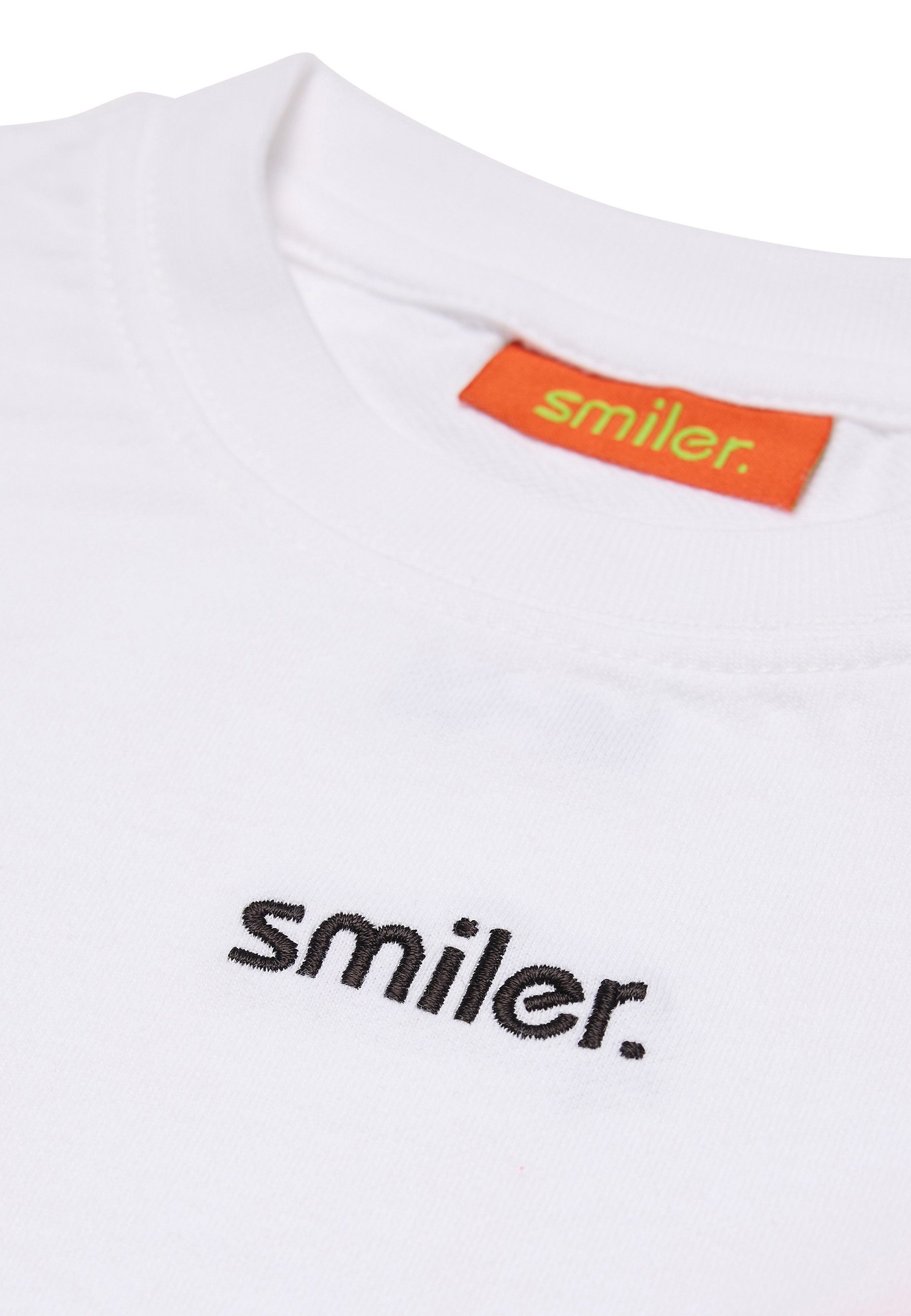 smiler. T-Shirt mini-laugh. mit Label-Applikationen
