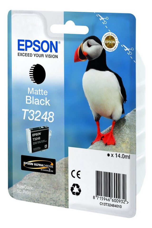 Thumbnail - Epson Epson T3248 Druckerpatrone mattschwarz Tintenpatrone
