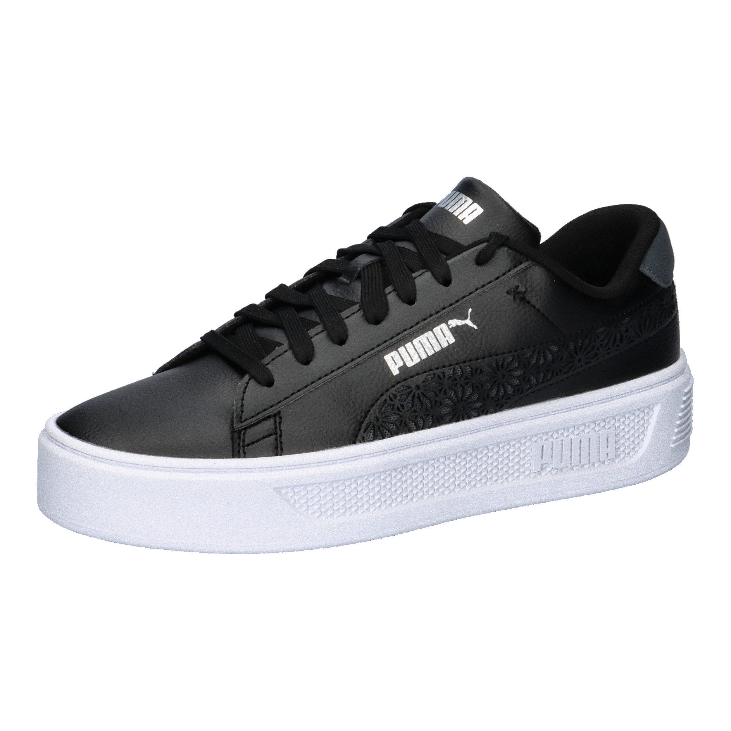 Puma Damen Sneaker Smash Platform v3 Laser Cut 389403 Sneaker