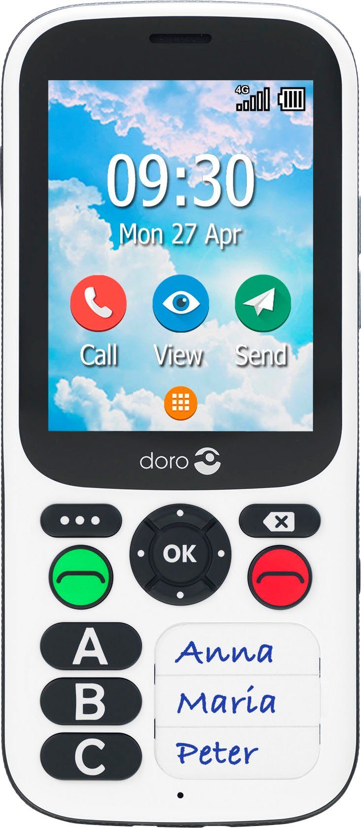 Doro 780X IUP 4 (7,11 GB Zoll, cm/2,8 Smartphone Speicherplatz)