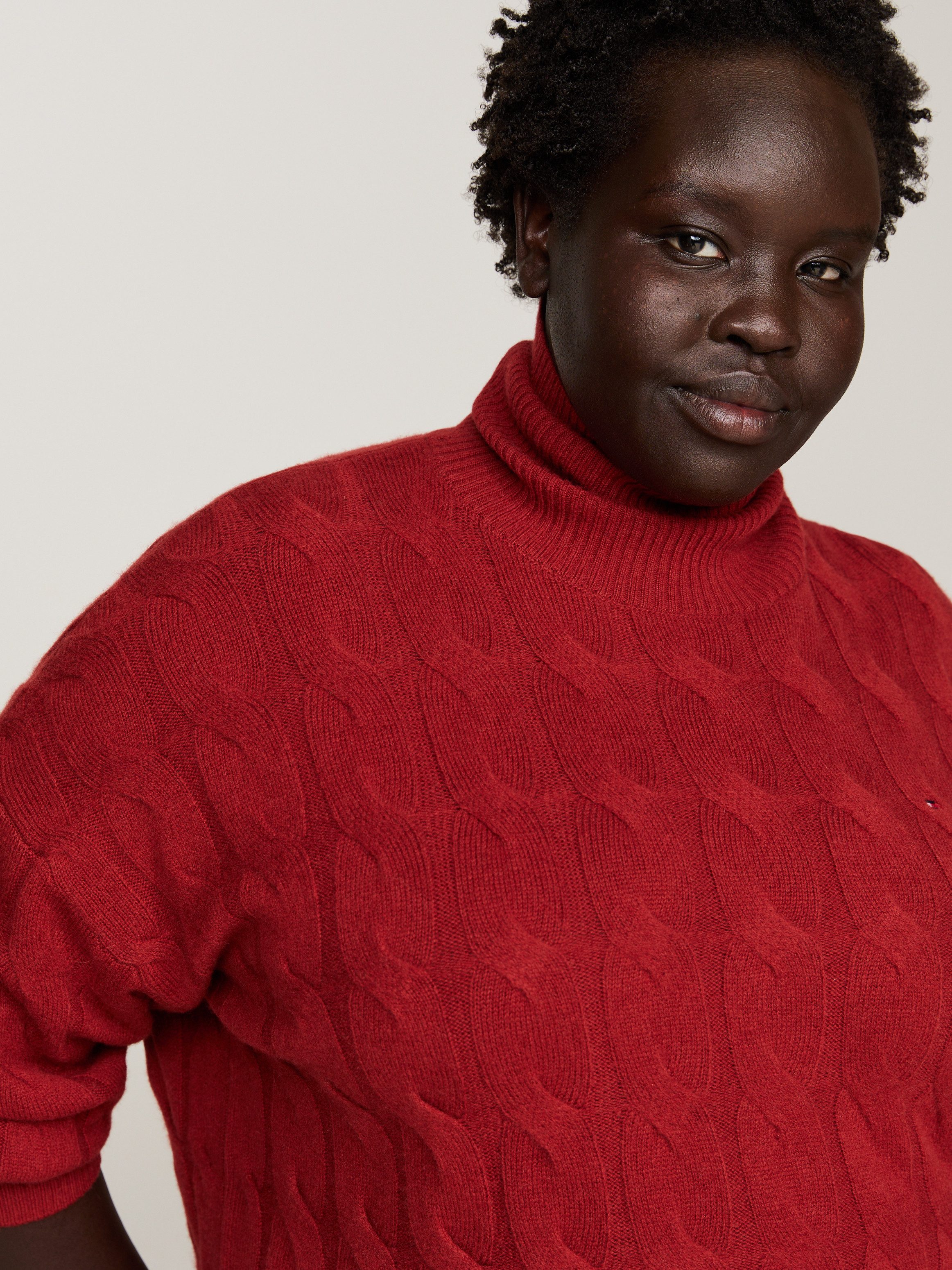 Tommy Hilfiger Curve Rollkragenpullover CRV SOFT günstig online kaufen