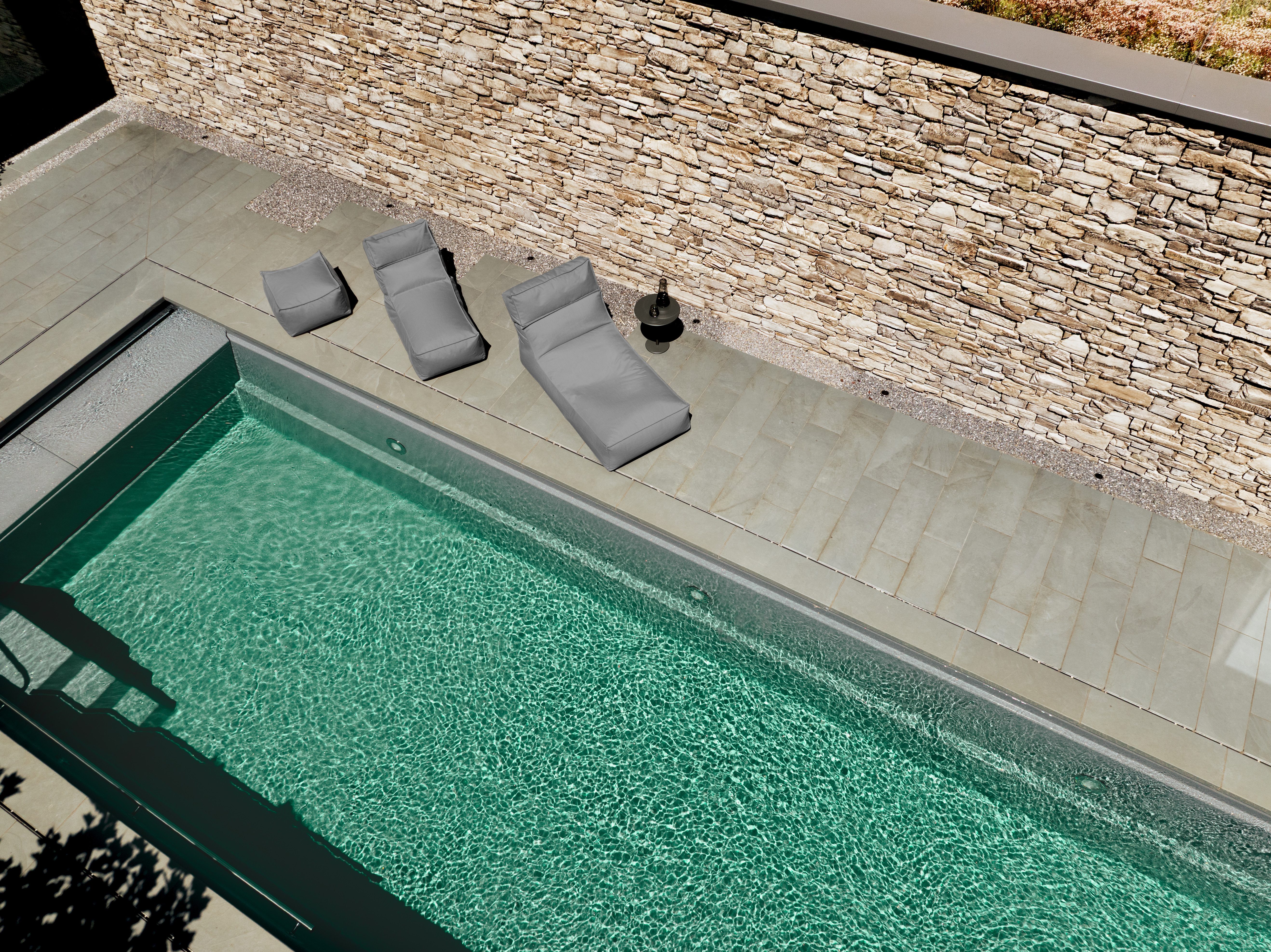 blomus Sitzhocker -STAY- Outdoor Hocker, Sitzkissen, Kissen, Kunstfaser, Kunststoff (1 St), Outdoorgeeignet, Wasserabweisend