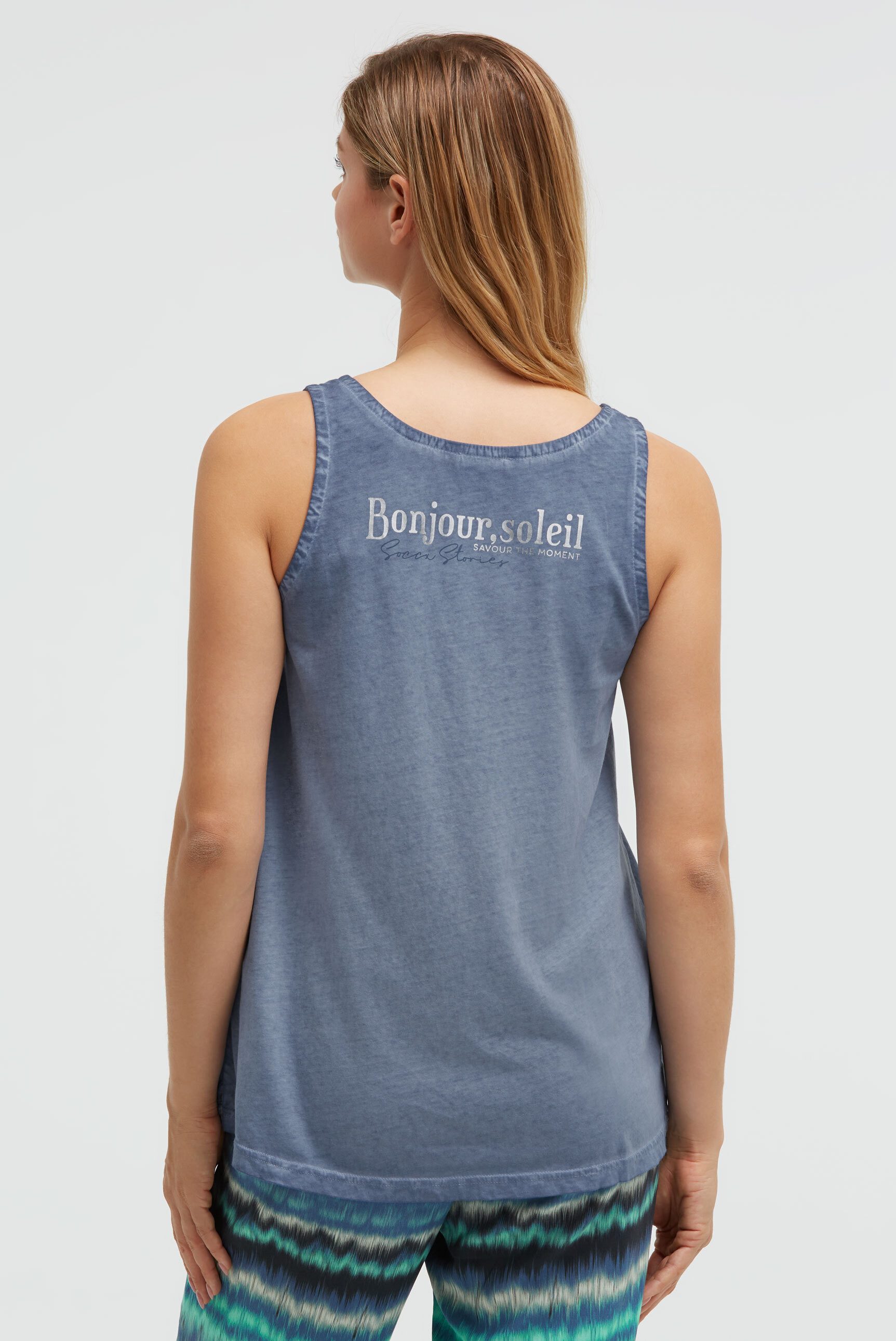 SOCCX Tanktop mit Baumwolle