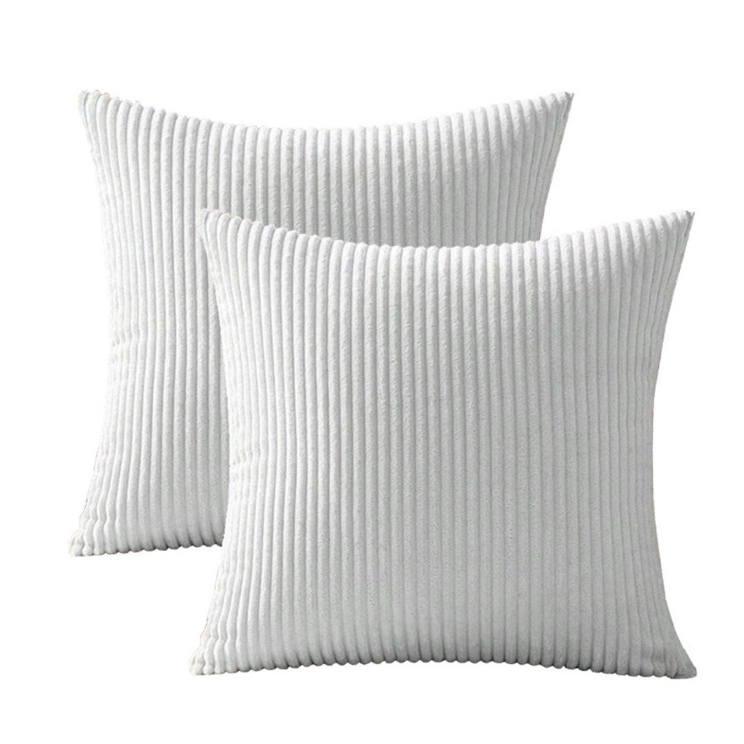 LIVINA HOME Kissenbezug Premium Kissenbezüge, Dekokissen Couchkissen Sofakissen, Kissenhülle, (2 Stück), Kuschelkissen Zierkissen, Kissen Bezug Set, Ostern Angebot!