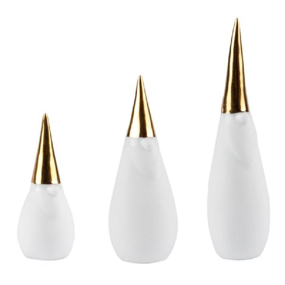 Räder Weihnachtsbaumkugel Design Porzellangeschichten Figuren Santa Gold (3 günstig online kaufen