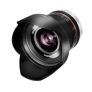 Samyang MF 12mm F2,0 APS-C Fuji X schwarz Superweitwinkelobjektiv