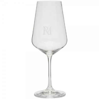 Rivièra Maison Weißweinglas Weißweinglas RM Monogram (450ml)