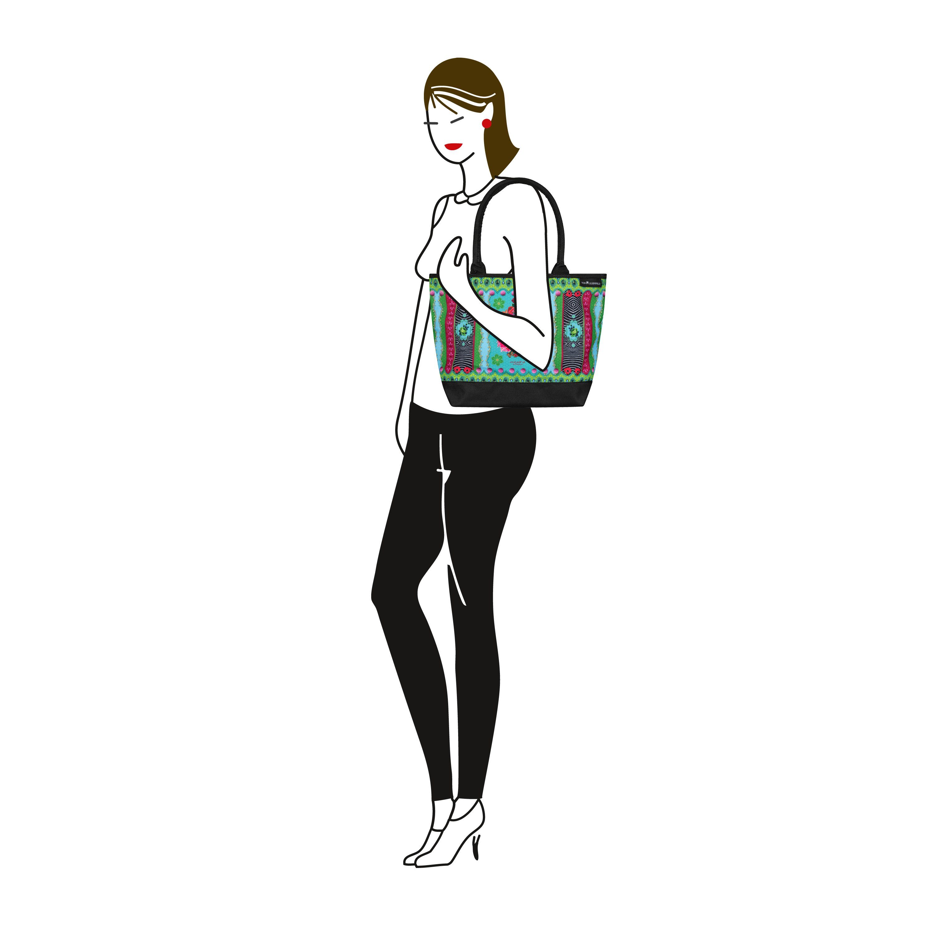 von Lilienfeld Handtasche Shopper Zebra´s Garden günstig online kaufen