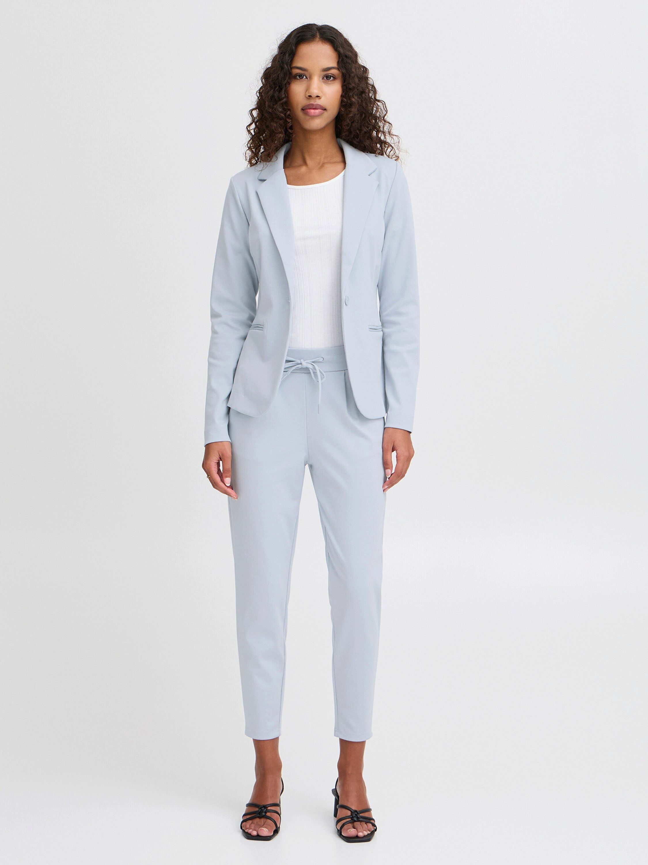 Ichi Kurzblazer Kate (1-tlg) Plain/ohne Details günstig online kaufen