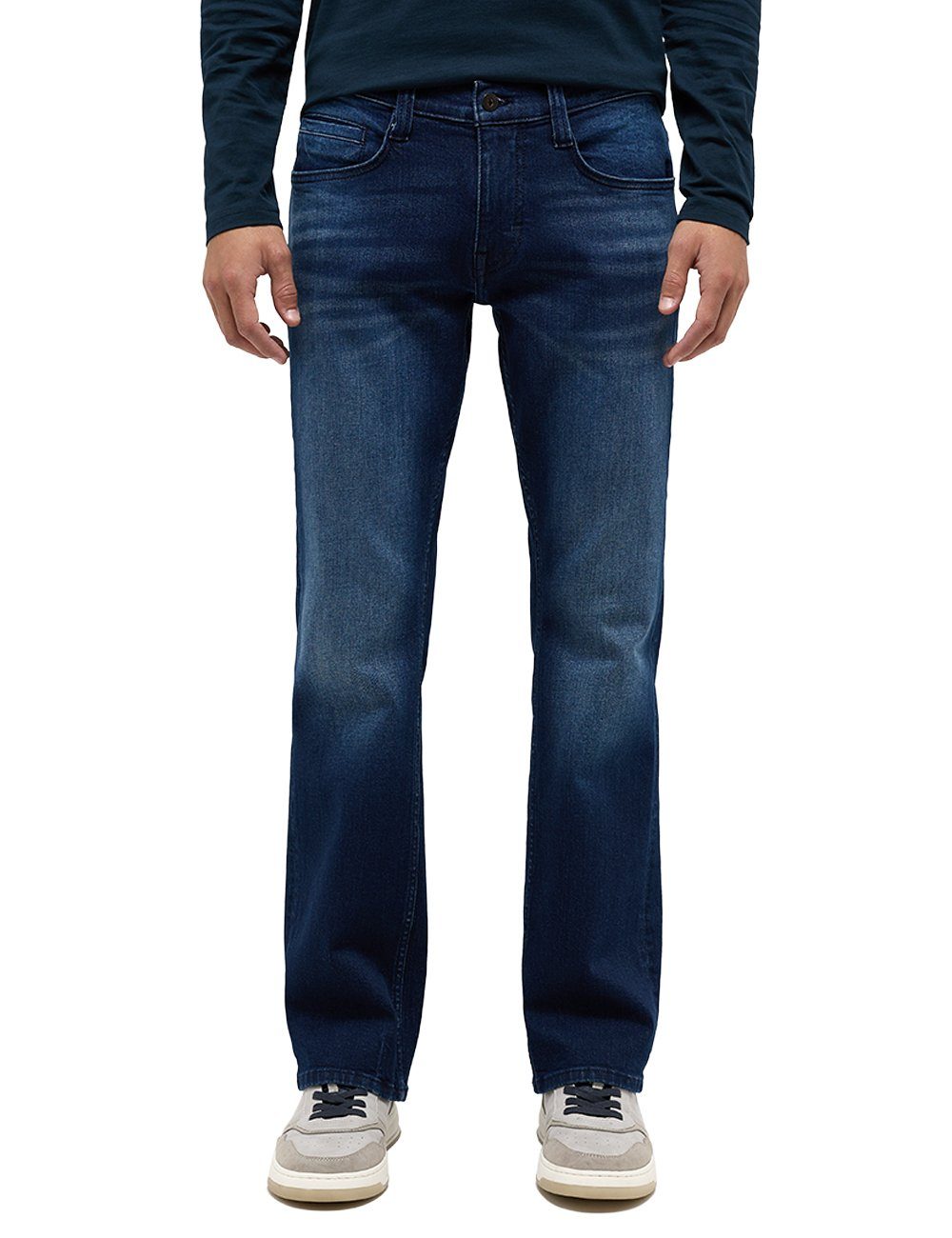 Style MUSTANG Boot super dark Bootcut-Jeans Oregon