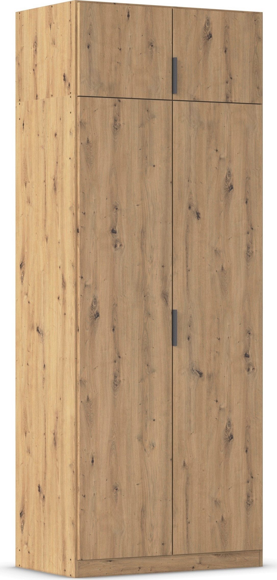 rauch Kleiderschrank Drehtürenschrank Schrank Garderobe Ankleide Schlafzimmer LAGOA (3 verschiedene Ausstattungen BASIC/CLASSIC/PREMIUM (inkl. SOFT-CLOSE) moderne Kantengriffe aus Metall, optional mit Aufsatz MADE IN GERMANY