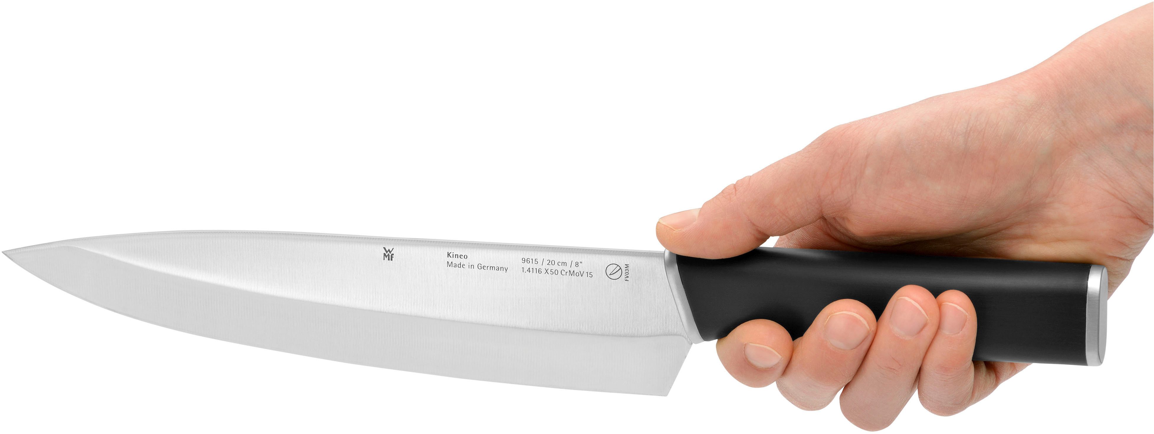 WMF Kochmesser Kineo, 20 cm, hochwertiger Edelstahl, ausgezeichnete Balance, ergonomisch
