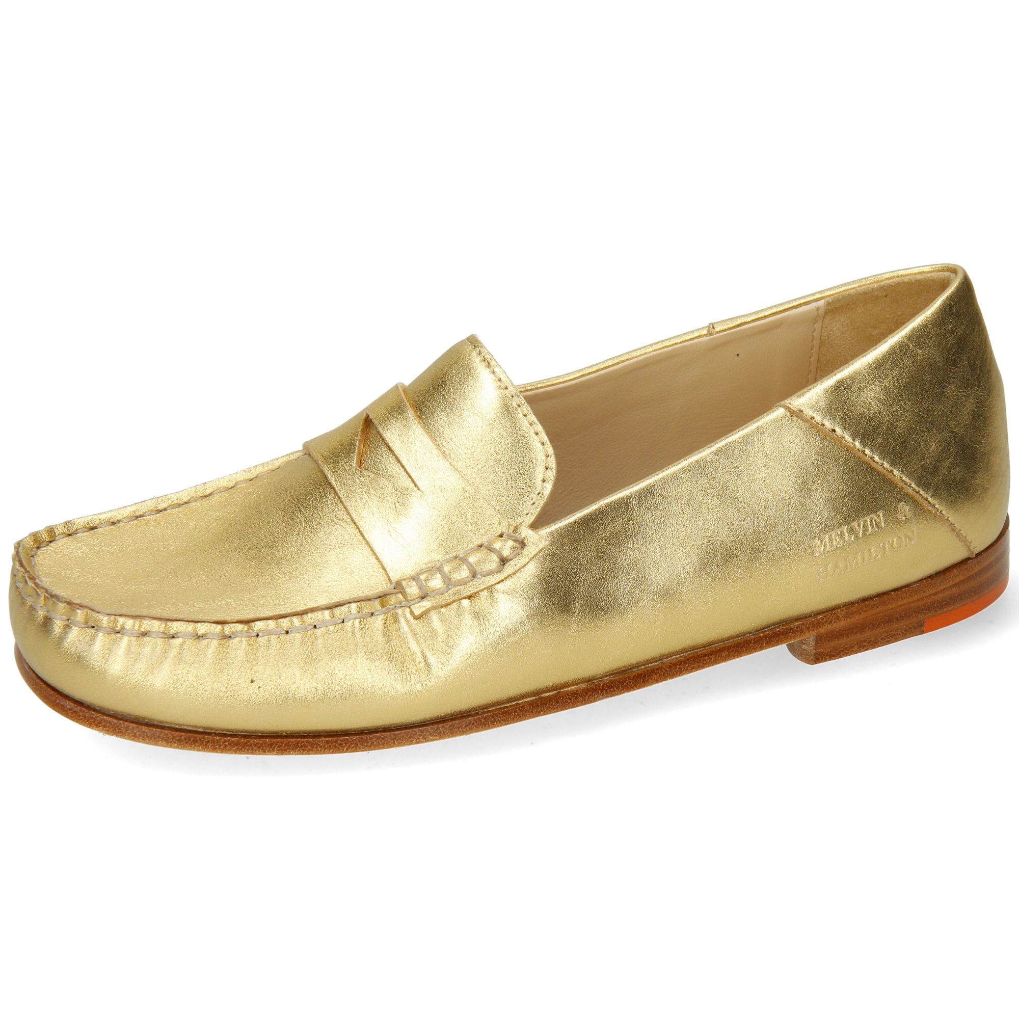 Melvin & Hamilton THEA 2 Beige - Chaussure pas cher avec ! - Chaussures Mocassins Femme 132,93