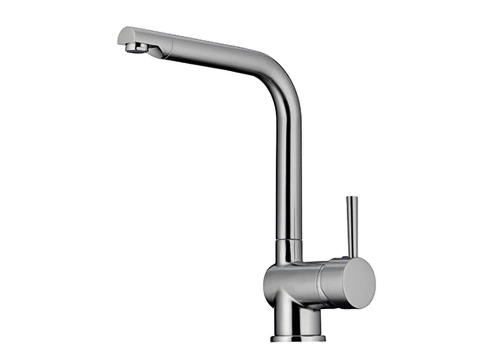 Naber Küchenarmatur Einhebelmischer Drive 1 edelstahlfarbig, 5011061