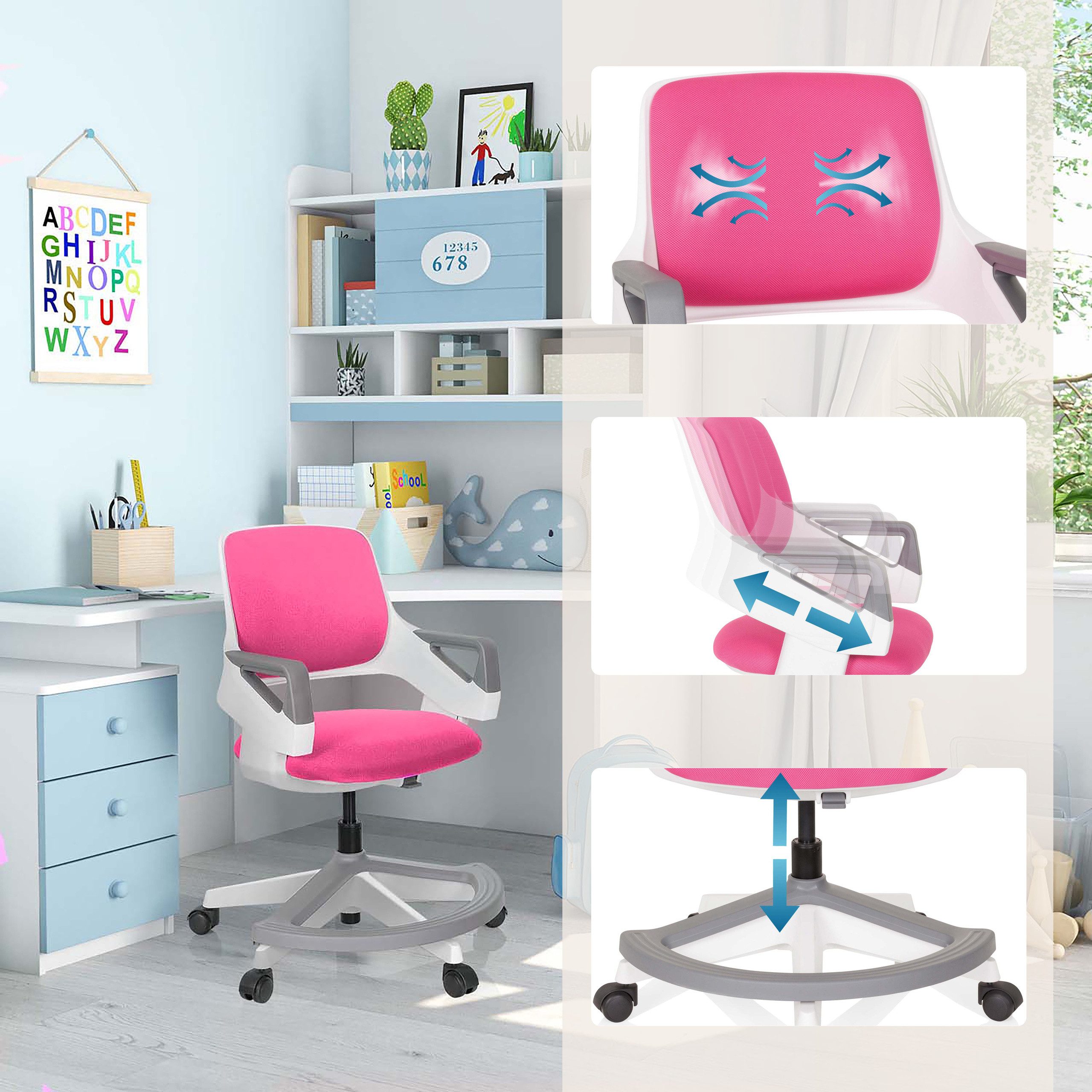 hjh OFFICE Drehstuhl Kinderdrehstuhl KID FLEX günstig online kaufen