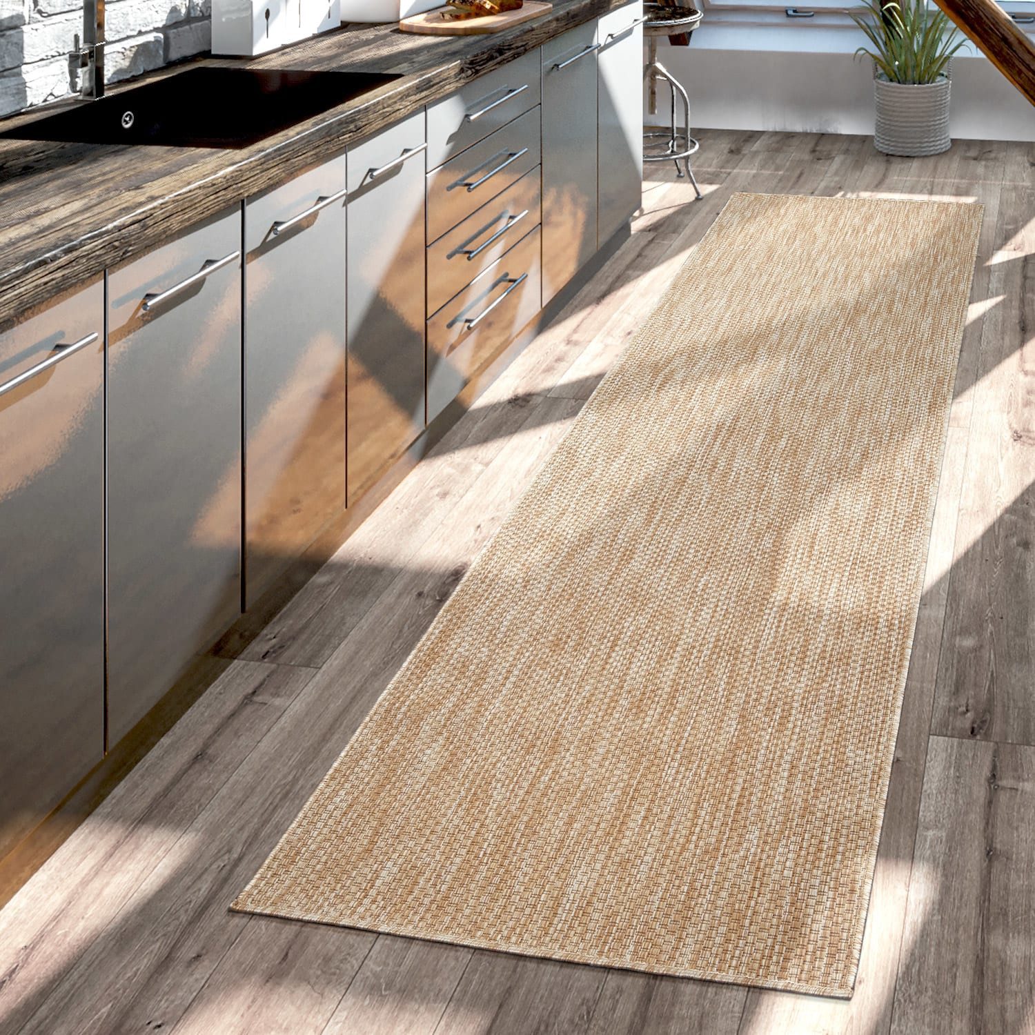 TT Home Teppich, Rechteckig, Höhe: 4 mm, Teppich Outdoor Wohnzimmer Esszimm günstig online kaufen