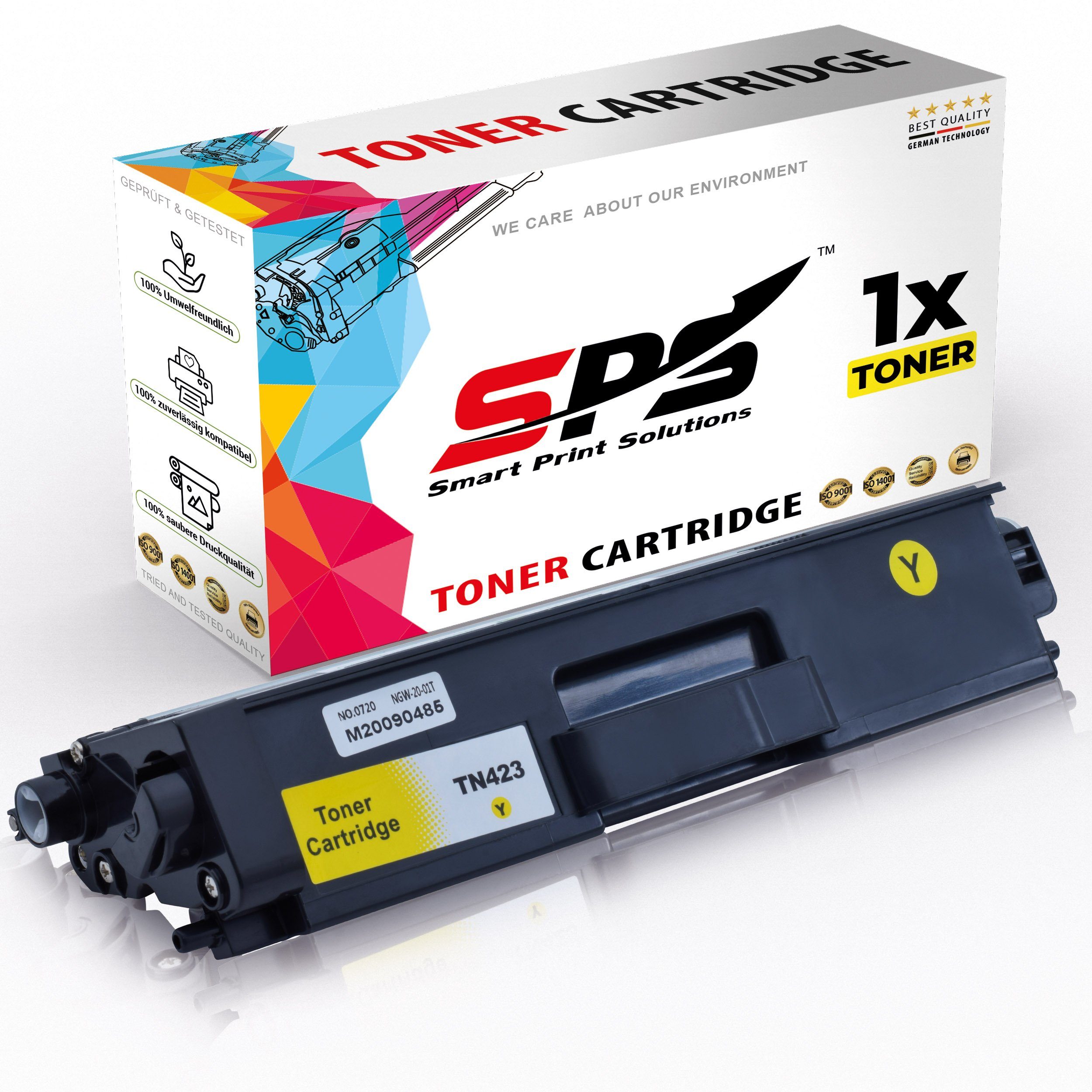 SPS Tonerkartusche Kompatibel für Brother DCP-L8410 TN-423Y, (1er Pack, 1-St., 1 x Toner (Für Brother TN243 Gelb)