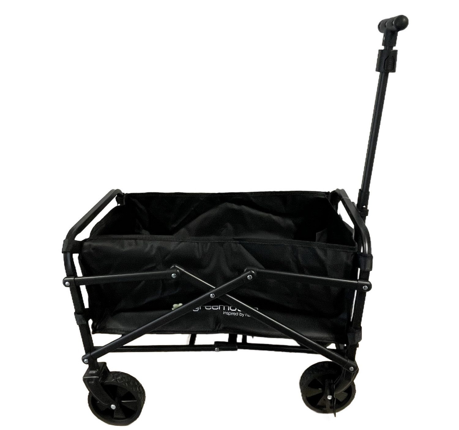 Greemotion Bollerwagen Mini-Faltwagen klappbarer Transportwagen Handwagen Falthandwagen (Klappwagen mit Ladefläche), faltbarer Wagen - platzsparend zu verstauen