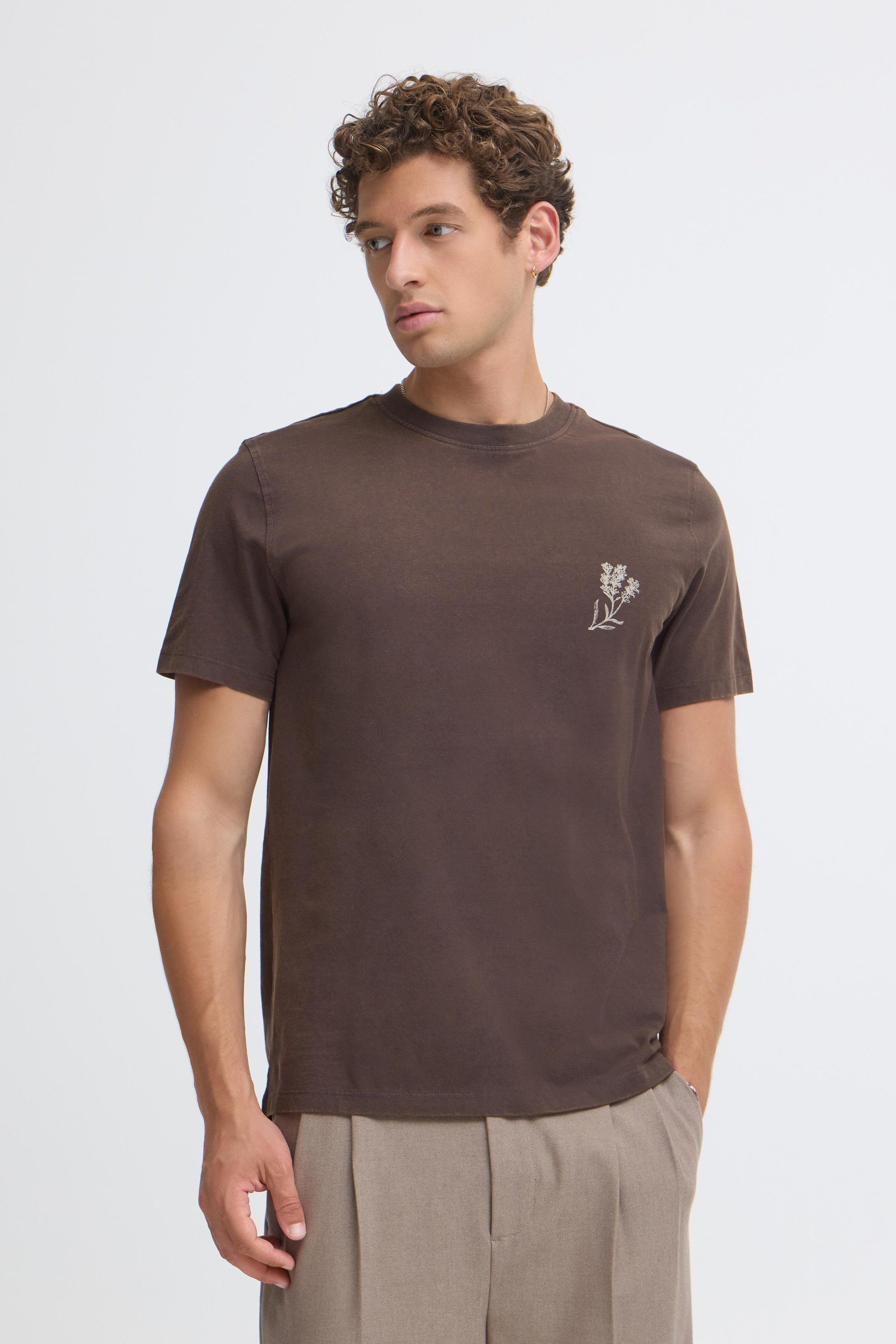 Casual Friday Rundhalsshirt CFAsfred Stilvolles T-Shirt mit Backprint