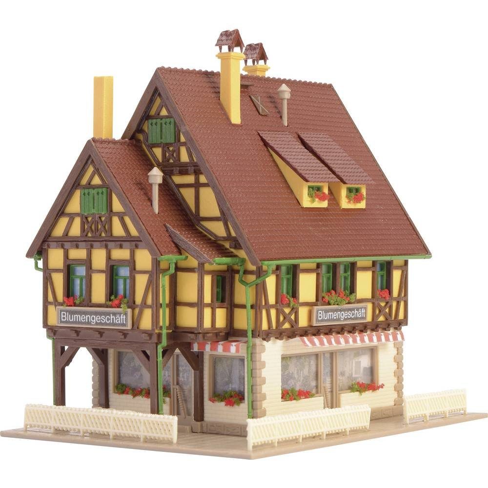 Vollmer Modelleisenbahn-Gebäude N Blumengeschäft mit Inneneinrichtung 47692